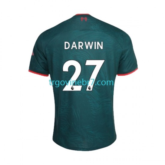 Dres Liverpool Darwin Nunez 27 Treći 2022-2023 Kratkih Rukava - Muški