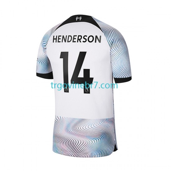 Dres Liverpool Henderson 14 Gostujući 2022-2023 Kratkih Rukava - Muški