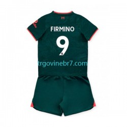 Dres Liverpool Roberto Firmino 9 Treći 2022-2023 Kratkih Rukava - Dječji
