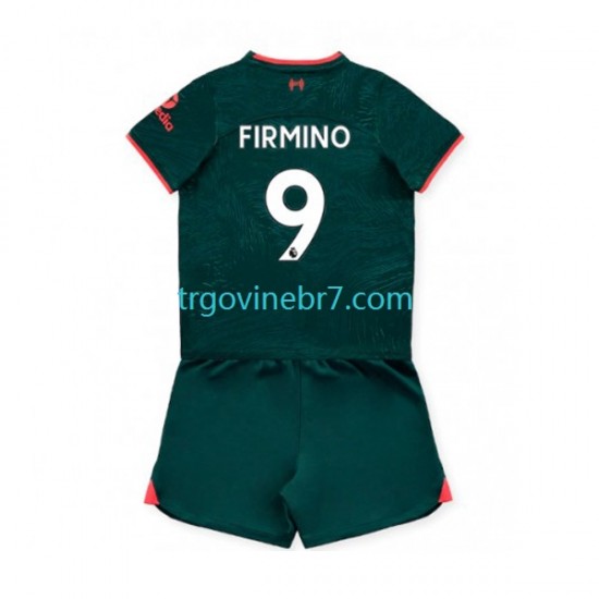 Dres Liverpool Roberto Firmino 9 Treći 2022-2023 Kratkih Rukava - Dječji