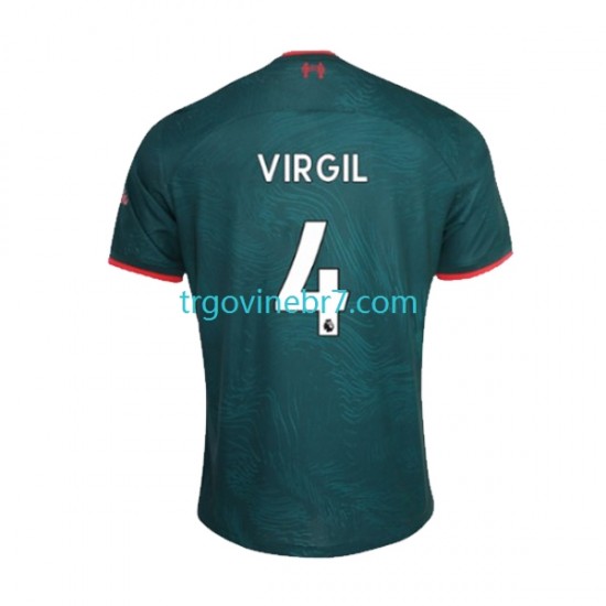 Dres Liverpool Virgil van Dijk 4 Treći 2022-2023 Kratkih Rukava - Muški