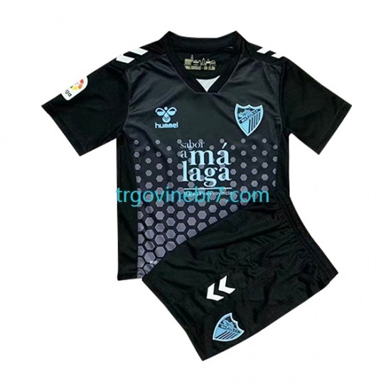 Dres Málaga CF Treći 2022-2023 Kratkih Rukava - Dječji