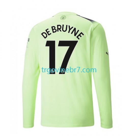 Dres Manchester City De Bruyne 17 Treći 2022-2023 Dugim Rukavima - Muški