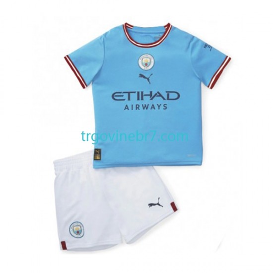 Dres Manchester City Domaći 2022-2023 Kratkih Rukava - Dječji