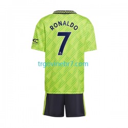 Dres Manchester United Cristiano Ronaldo 7 Treći 2022-2023 Kratkih Rukava - Dječji