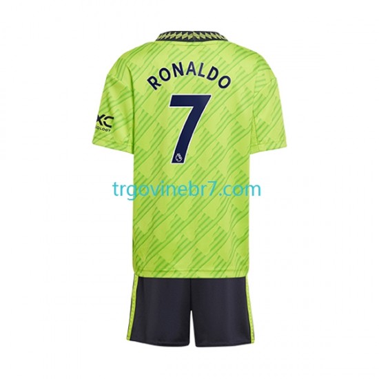 Dres Manchester United Cristiano Ronaldo 7 Treći 2022-2023 Kratkih Rukava - Dječji