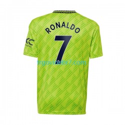 Dres Manchester United Cristiano Ronaldo Treći 2022-2023 Kratkih Rukava - Muški