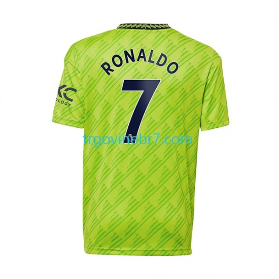 Dres Manchester United Cristiano Ronaldo Treći 2022-2023 Kratkih Rukava - Muški