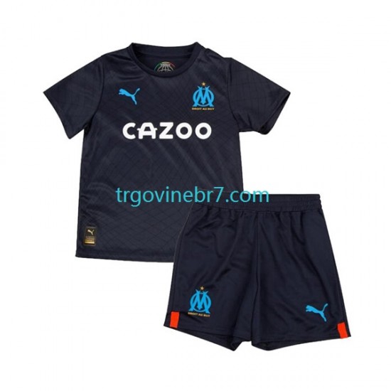 Dres Olympique de Marseille Gostujući 2022-2023 Kratkih Rukava - Dječji