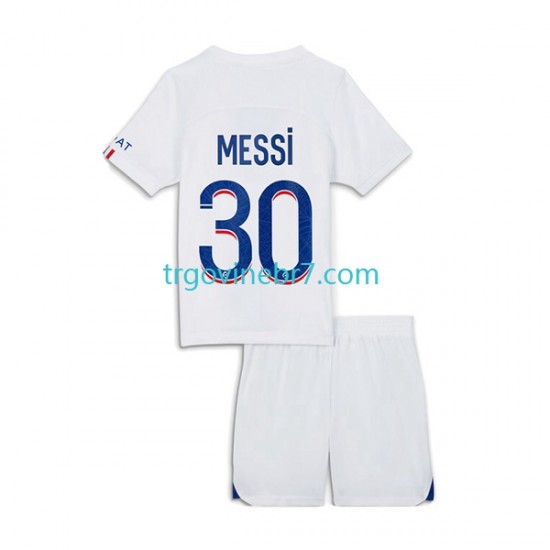 Dres Paris Saint-Germain Messi 30 Treći 2022-2023 Kratkih Rukava - Dječji