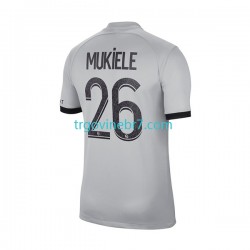 Dres Paris Saint-Germain Mukiele 26 Gostujući 2022-2023 Kratkih Rukava - Muški