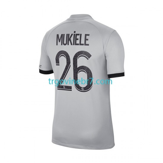 Dres Paris Saint-Germain Mukiele 26 Gostujući 2022-2023 Kratkih Rukava - Muški