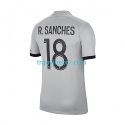 Dres Paris Saint-Germain R.Sanches 18 Gostujući 2022-2023 Kratkih Rukava - Muški