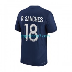 Dres Paris Saint-Germain R.Sanches 18 Domaći 2022-2023 Kratkih Rukava - Muški