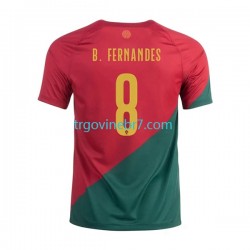 Dres Portugal B.Fernandes 8 Domaći World Cup 2022 Kratkih Rukava - Muški Dres Portugal B.Fernandes 8 Domaći World Cup 2022 Kratkih Rukava - Muški