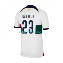 Dres Portugal Joao Felix 23 Gostujući World Cup 2022 Kratkih Rukava - Muški Dres Portugal Joao Felix 23 Gostujući World Cup 2022 Kratkih Rukava - Muški