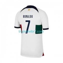 Dres Portugal Ronaldo 7 Gostujući World Cup 2022 Kratkih Rukava - Muški Dres Portugal Ronaldo 7 Gostujući World Cup 2022 Kratkih Rukava - Muški