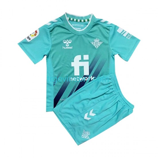 Golmanski Dres - Dres Real Betis Domaći 2022-2023 Kratkih Rukava - Dječji