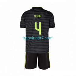 Dres Real Madrid David Alaba 4 Treći 2022-2023 Kratkih Rukava - Dječji Dres Real Madrid David Alaba 4 Treći 2022-2023 Kratkih Rukava - Dječji