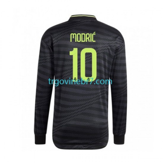 Dres Real Madrid Modrić 10 Treći 2022-2023 Dugim Rukavima - Muški