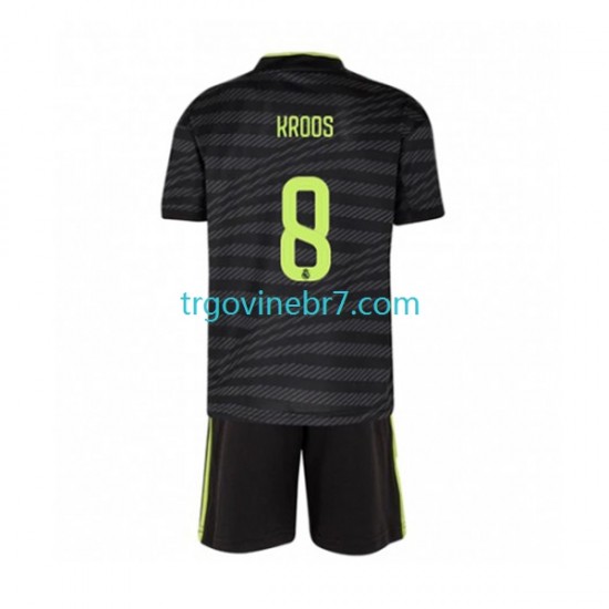Dres Real Madrid Toni Kroos 8 Treći 2022-2023 Kratkih Rukava - Dječji