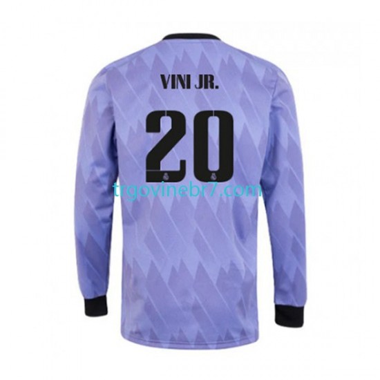 Dres Real Madrid Vinicius Junior 20 Gostujući 2022-2023 Dugim Rukavima - Muški