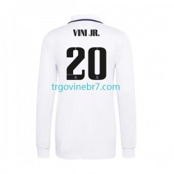 Dres Real Madrid Vinicius Junior 20 Domaći 2022-2023 Dugim Rukavima - Muški Dres Real Madrid Vinicius Junior 20 Domaći 2022-2023 Dugim Rukavima - Muški