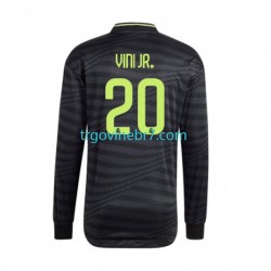 Dres Real Madrid Vinicius Junior 20 Treći 2022-2023 Dugim Rukavima - Muški Dres Real Madrid Vinicius Junior 20 Treći 2022-2023 Dugim Rukavima - Muški