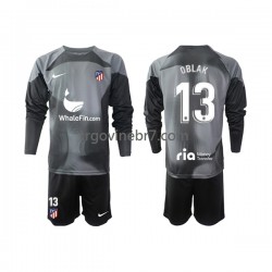 Golmanski Dres - Dres Atlético Madrid Jan Oblak 13 Gostujući 2022-2023 Dugim Rukavima - Dječji Golmanski Dres - Dres Atlético Madrid Jan Oblak 13 Gostujući 2022-2023 Dugim Rukavima - Dječji