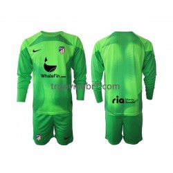 Golmanski Dres - Dres Atlético Madrid Domaći 2022-2023 Dugim Rukavima - Dječji Golmanski Dres - Dres Atlético Madrid Domaći 2022-2023 Dugim Rukavima - Dječji