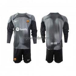 Golmanski Dres - Dres FC Barcelona Gostujući 2022-2023 Dugim Rukavima - Dječji Golmanski Dres - Dres FC Barcelona Gostujući 2022-2023 Dugim Rukavima - Dječji