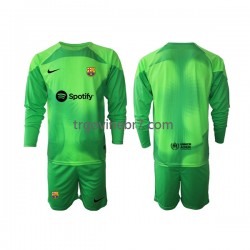 Golmanski Dres - Dres FC Barcelona Domaći 2022-2023 Dugim Rukavima - Dječji Golmanski Dres - Dres FC Barcelona Domaći 2022-2023 Dugim Rukavima - Dječji