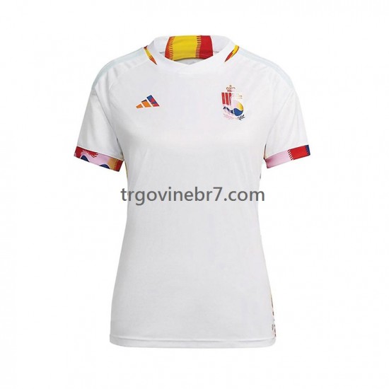 Dres Belgija Gostujući World Cup 2022 Kratkih Rukava - Ženska