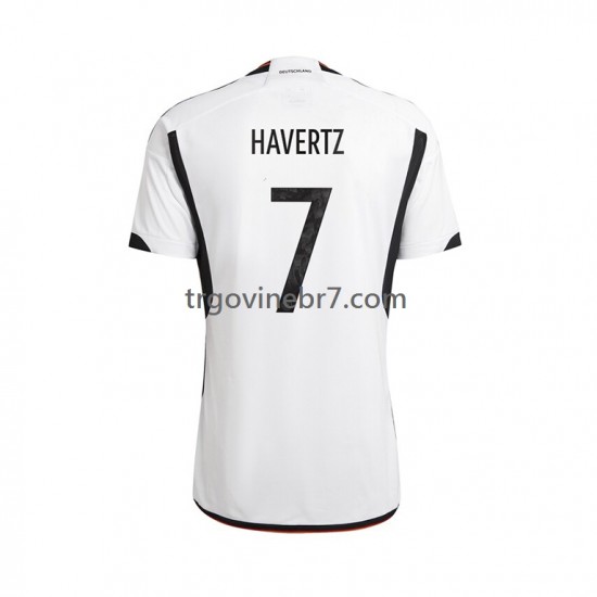 Dres Njemačka Havertz 7 Domaći World Cup 2022 Kratkih Rukava - Muški