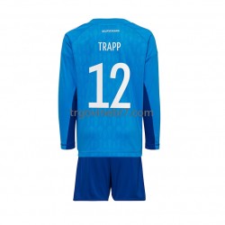 Golmanski Dres - Dres Njemačka TRAPP 12 Domaći World Cup 2022 Dugim Rukavima - Dječji Golmanski Dres - Dres Njemačka TRAPP 12 Domaći World Cup 2022 Dugim Rukavima - Dječji