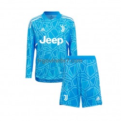 Golmanski Dres - Dres Juventus Treći 2022-2023 Dugim Rukavima - Dječji