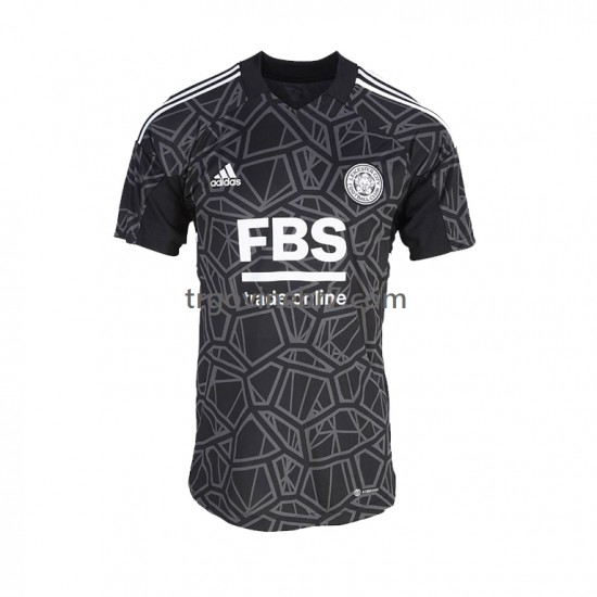Golmanski Dres - Dres Leicester City Domaći 2022-2023 Kratkih Rukava - Muški