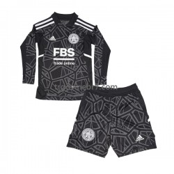 Golmanski Dres - Dres Leicester City Domaći 2022-2023 Dugim Rukavima - Dječji