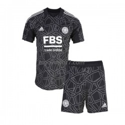 Golmanski Dres - Dres Leicester City Domaći 2022-2023 Kratkih Rukava - Dječji