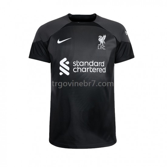 Golmanski Dres - Dres Liverpool Gostujući 2022-2023 Kratkih Rukava - Muški