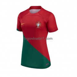Dres Portugal Domaći World Cup 2022 Kratkih Rukava - Ženska Dres Portugal Domaći World Cup 2022 Kratkih Rukava - Ženska