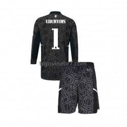 Golmanski Dres - Dres Real Madrid Courtois 1 Treći 2022-2023 Dugim Rukavima - Dječji Golmanski Dres - Dres Real Madrid Courtois 1 Treći 2022-2023 Dugim Rukavima - Dječji