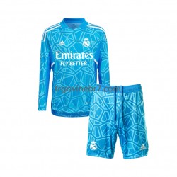 Golmanski Dres - Dres Real Madrid Domaći 2022-2023 Dugim Rukavima - Dječji