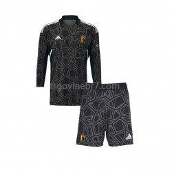 Golmanski Dres - Dres Belgija Domaći World Cup 2022 Dugim Rukavima - Dječji Golmanski Dres - Dres Belgija Domaći World Cup 2022 Dugim Rukavima - Dječji