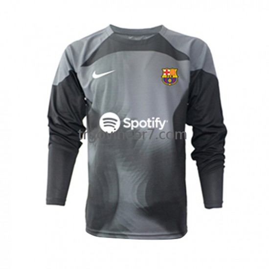 Golmanski Dres - Dres FC Barcelona Gostujući 2022-2023 Dugim Rukavima - Muški