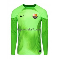 Golmanski Dres - Dres FC Barcelona Domaći 2022-2023 Dugim Rukavima - Muški Golmanski Dres - Dres FC Barcelona Domaći 2022-2023 Dugim Rukavima - Muški