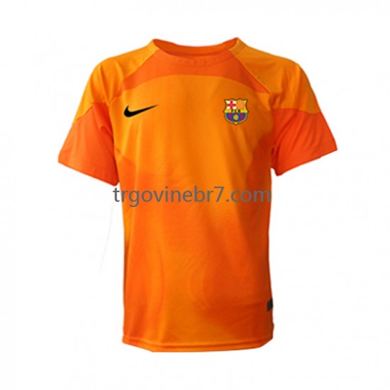 Golmanski Dres - Dres FC Barcelona Treći 2022-2023 Kratkih Rukava - Muški