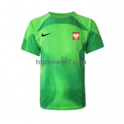 Golmanski Dres - Dres Poljska Domaći World Cup 2022 Kratkih Rukava - Muški Golmanski Dres - Dres Poljska Domaći World Cup 2022 Kratkih Rukava - Muški