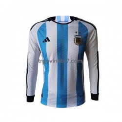 Dres Argentina Domaći World Cup 2022 Dugim Rukavima - Muški Dres Argentina Domaći World Cup 2022 Dugim Rukavima - Muški