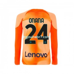 Golmanski Dres - Dres Inter Milan Andre Onana 24 Četvrti 2022-2023 Dugim Rukavima - Muški Golmanski Dres - Dres Inter Milan Andre Onana 24 Četvrti 2022-2023 Dugim Rukavima - Muški
